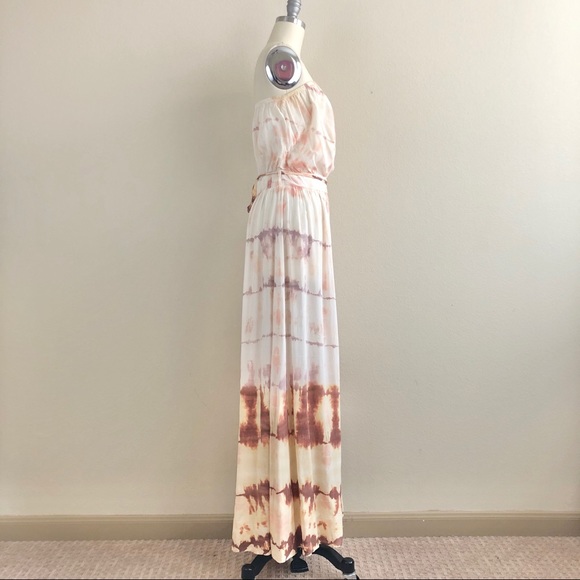 Gypsy 05 Silk Sleeveless Tie Dye Maxi Dress - Picture 3 of 7